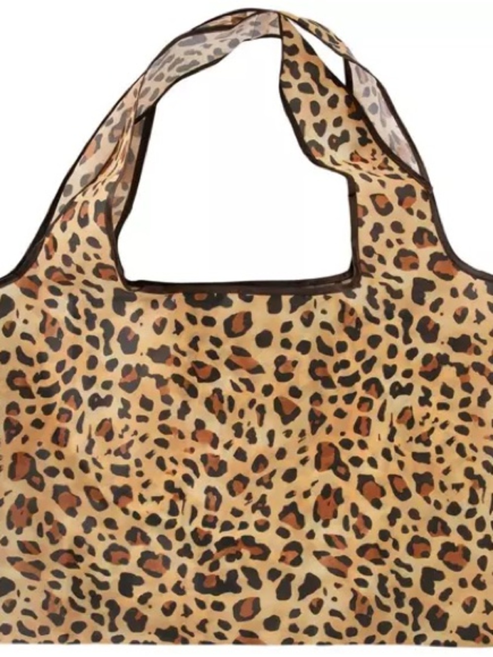 New Leopard Print Folded Tote Bag